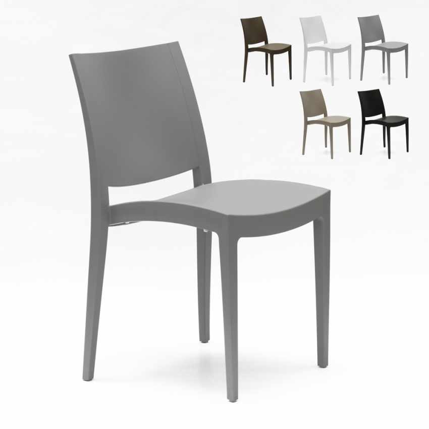Zestaw 24 polipropylenowych krzeseł restauracyjnych Grand Soleil Trieste Oferta