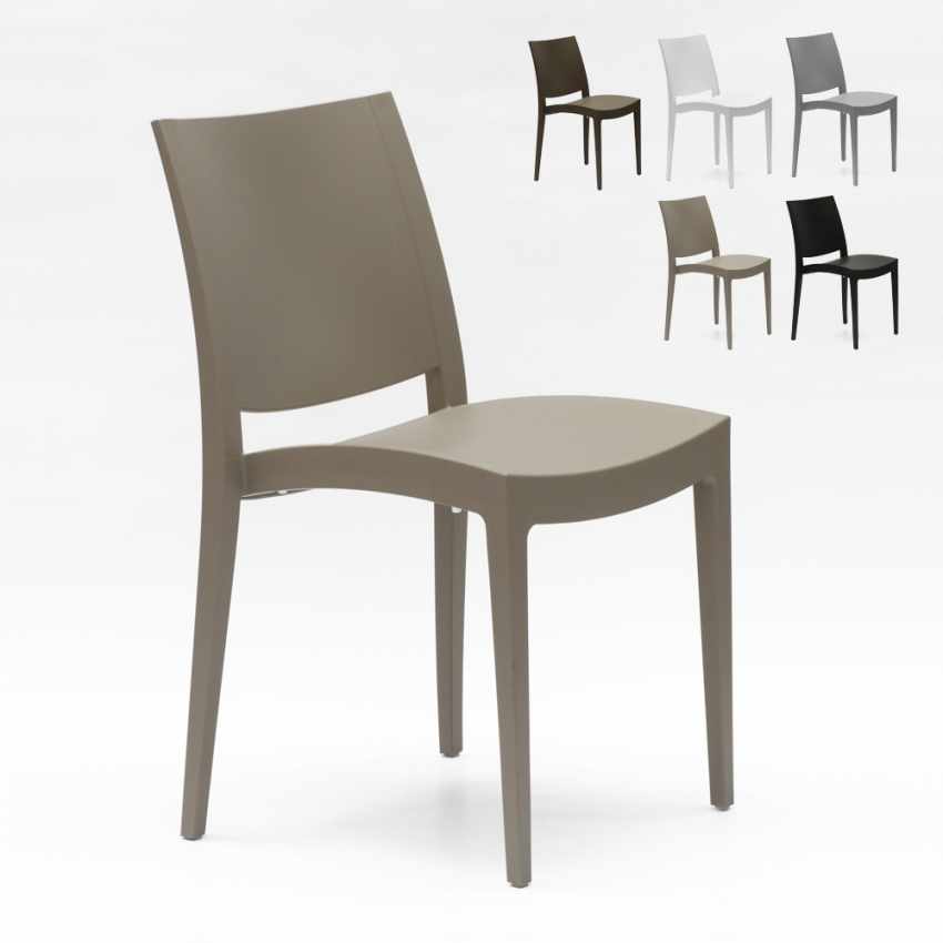 Zestaw 24 polipropylenowych krzeseł restauracyjnych Grand Soleil Trieste Rabaty Zestaw 24 polipropylenowych krzeseł restauracyjnych Grand Soleil Trieste Rabaty
