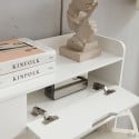 Szafka na buty oszczędzający miejsce 3 drzwi, opuszczana pokrywa Kengat 