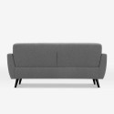 Sofa salonowy 3-osobowy nowoczesny design skandynawski wytrzymały 191cm Hayem 