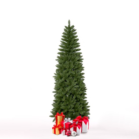Zielone sztuczne drzewko bożonarodzeniowe 180cm o realistycznym efekcie Vittangi Promocja