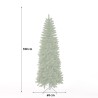 Zielone sztuczne drzewko bożonarodzeniowe 180cm o realistycznym efekcie Vittangi Sprzedaż