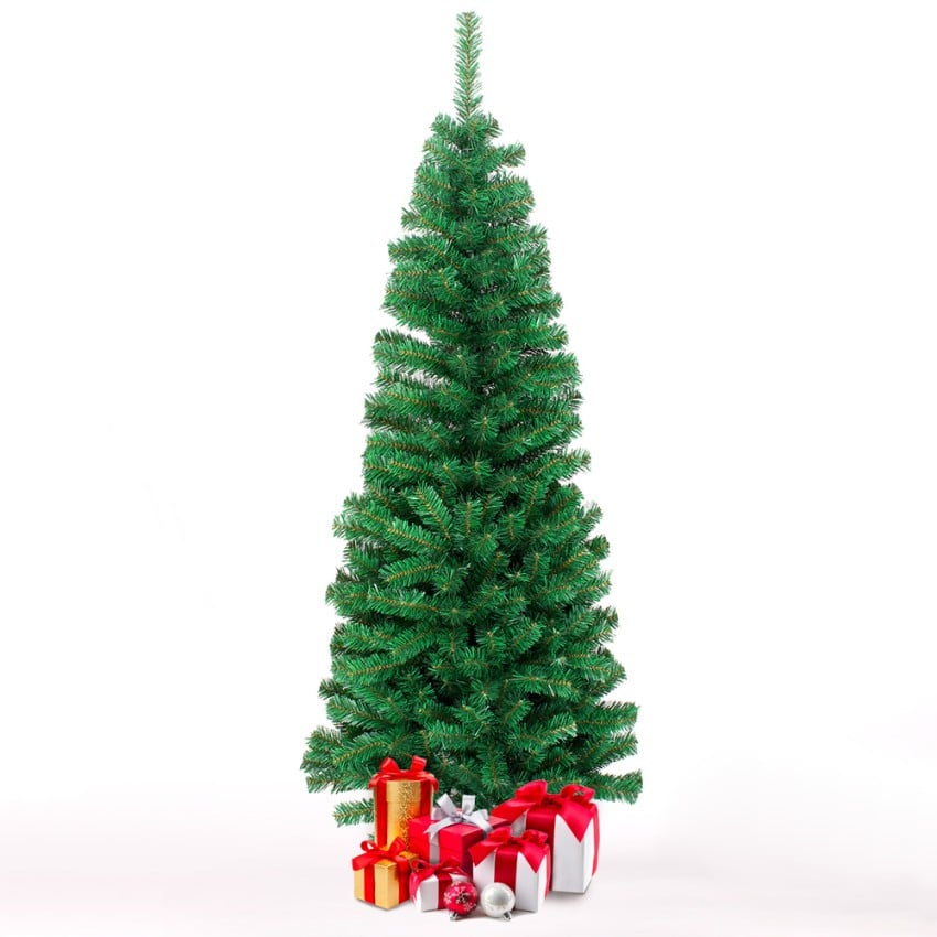 Sztuczna zielona choinka bożonarodzeniowa 240 cm z dodatkowo gęstymi, sztucznymi gałęziami - Arvika Promocja