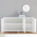 Madia 3-odrzwiowa komoda bufet nowoczesnego designu do salonu Thilot 156x84cm Model