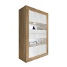 Wystawa nowoczesnego salonu 4-drzwiowa w białym drewnie 102x43cm Tina WB Basic Wybór
