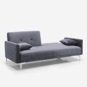 Nowoczesna sofa rozkładana 3 osobowa clic clac Villolus velvet 