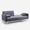 Nowoczesna sofa rozkładana 3 osobowa clic clac Villolus velvet 