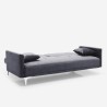 Nowoczesna sofa rozkładana 3 osobowa clic clac Villolus velvet 