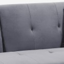 Nowoczesna sofa rozkładana 3 osobowa clic clac Villolus velvet 
