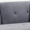 Nowoczesna sofa rozkładana 3 osobowa clic clac Villolus velvet 