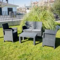 Zestaw mebli ogrodowych kanapa 2 fotele stolik Taormina Grand Soleil Sprzedaż