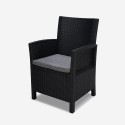 Zestaw zewnętrzny 2 fotele kanapa stolik pojemnik Riccione Grand Soleil Rabaty