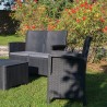 Zestaw zewnętrzny 2 fotele kanapa stolik pojemnik Riccione Grand Soleil Katalog