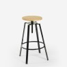 Zestaw wysokiego stołu drewnianego o wymiarach 140x40cm, białego koloru, z 2 obrotowymi stołkami barowymi Creswell. Rabaty