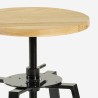 Zestaw wysokiego stołu drewnianego o wymiarach 140x40cm, białego koloru, z 2 obrotowymi stołkami barowymi Creswell. Katalog