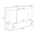 zestaw stołowy kuchenny wysoki 140x40 industrialny 2 stołki barowe oakwood Zakup