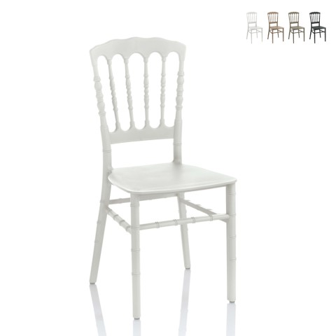 Krzesło, klasyczny design, restauracja, zewnętrzne, ślub, uroczystości, Divina. Promocja