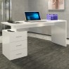 Nowoczesne biurko biurowe 3 szuflady 160x60x75cm New Selina Basic Sprzedaż