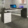 Nowoczesne biurko biurowe 3 szuflady 160x60x75cm New Selina Basic Rabaty