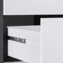 Nowoczesne biurko biurowe 3 szuflady 160x60x75cm New Selina Basic 