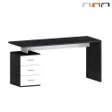 Nowoczesne biurko biurowe 3 szuflady 160x60x75cm New Selina Basic Sprzedaż