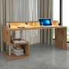 Biurko biurowe nowoczesnego designu 180x60x92,5cm z nadstawką Esse 2 Plus Wybór