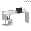Biurko biurowe nowoczesnego designu 180x60x92,5cm z nadstawką Esse 2 Plus Oferta