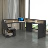 Biurko dom biuro projekt kątowy nowoczesny podwyżka Esse 2 A Plus 