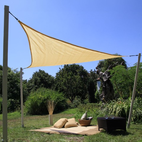 Vela przeciwsłoneczna trójkątna na zewnątrz ogrodu Kurt Promocja