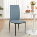 Krzesło jadalniane z tkaniny w stylu nowoczesnym dla restauracji i kuchni Gala Stan Magazynowy