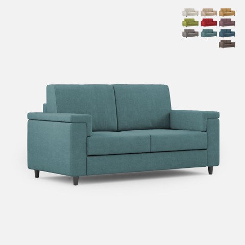 Sofa pokojowa 2-osobowa z materiału zdejmowany w nowoczesnym stylu Marrak 120 Promocja