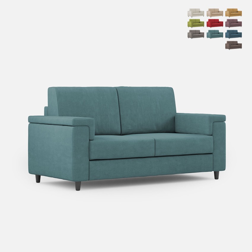 Sofa pokojowa 2-osobowa z materiału zdejmowany w nowoczesnym stylu Marrak 120 Promocja