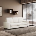 Sofa salonowy 3-osobowy o eleganckim, nowoczesnym tkaninowym wykończeniu 208cm Sakar 180 Środki