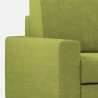 Sofa salon kawalerka 3 miejsca 208cm z pufem w materiale Sakar 180P 