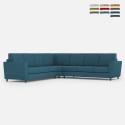Duża nowoczesna narożnikowa sofa 7-osobowa z materiału 288x288cm Yasel 218AG Promocja