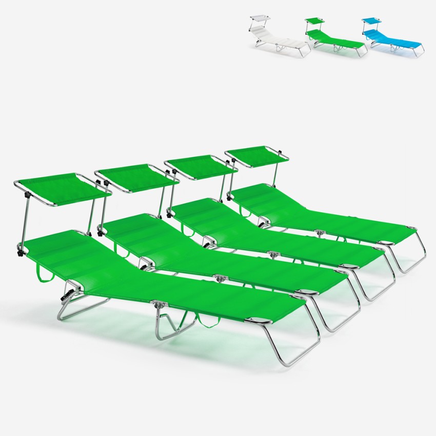 4szt leżak plażowy z zadaszeniem Cancun Stan Magazynowy 4szt leżak plażowy z zadaszeniem Cancun Stan Magazynowy