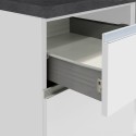 Kuchnia linowa kompletna 256cm nowoczesny design modułowy Domina 