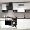 Kuchnia kompletna modułowa o linii projektowej w stylu nowoczesnym 256cm Essence 