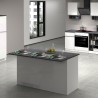 Wyspa centralna 3-drzwiowa do nowoczesnej kuchni 155x90x90cm z stołem Deaton Katalog