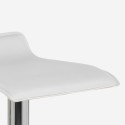 Krzesło obrotowe Clayton o nowoczesnym minimalistycznym designie i chromowanej metalowej konstrukcji. Zakup