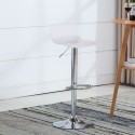 Krzesło obrotowe wysokie nowoczesne metalowe krzesło barowe Juneau do kuchni. Katalog