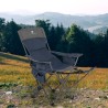 Składane krzesło turystyczne z regulowanym oparciem i podnóżkiem - Trivor Sprzedaż