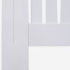 Obudowa grzejnika drewniana, biała, wymiary: 78x19x81,5 cm, Heeter M Sprzedaż