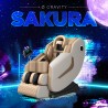 Fotel masujący profesjonalny z podgrzewaniem Zero Gravity Sakura Sprzedaż