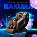 Fotel masujący profesjonalny z podgrzewaniem Zero Gravity Sakura Katalog