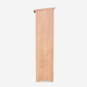 Szafka narzędziowa ogrodowa 87x45x160cm drewniana, dwudrzwiowa Mallard Stan Magazynowy