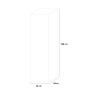Szafa zewnętrzna metalowa stalowa wielofunkcyjna 1-drzwiowa 60x40x180 Moduzinc Katalog