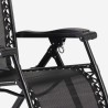 Krzesło plażowe z regulacją oparcia Zero Gravity ogrodowy na camping Tyree Cechy