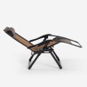 Krzesło plażowe z regulacją położenia zero gravity, ergonomiczne do użytku na świeżym powietrzu Ortles. Oferta