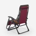 Krzesło plażowe z regulacją położenia zero gravity, ergonomiczne do użytku na świeżym powietrzu Ortles. Wybór